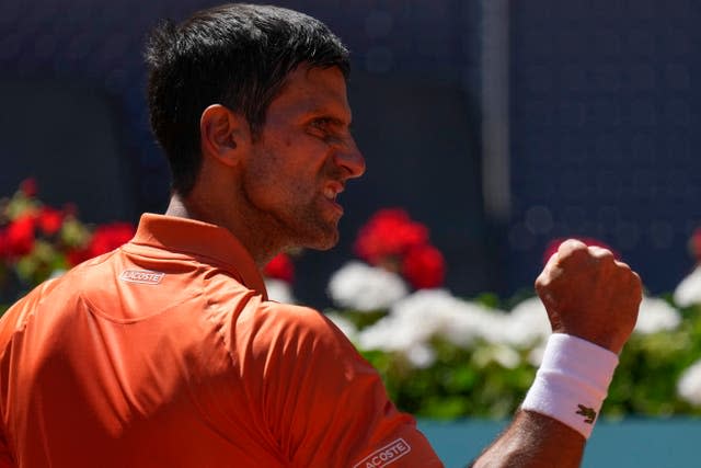 Novak Djokovic eased to victory over Hubert Hurkacz