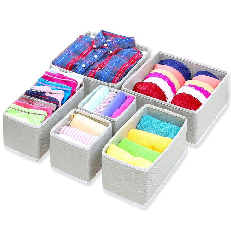 1) Simple Houseware Cloth Storage Set