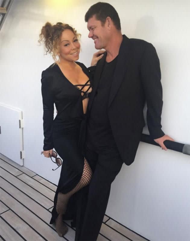 Mariah Carey and James Packer are reportedly 'head over heels in love'. Source: Instagram