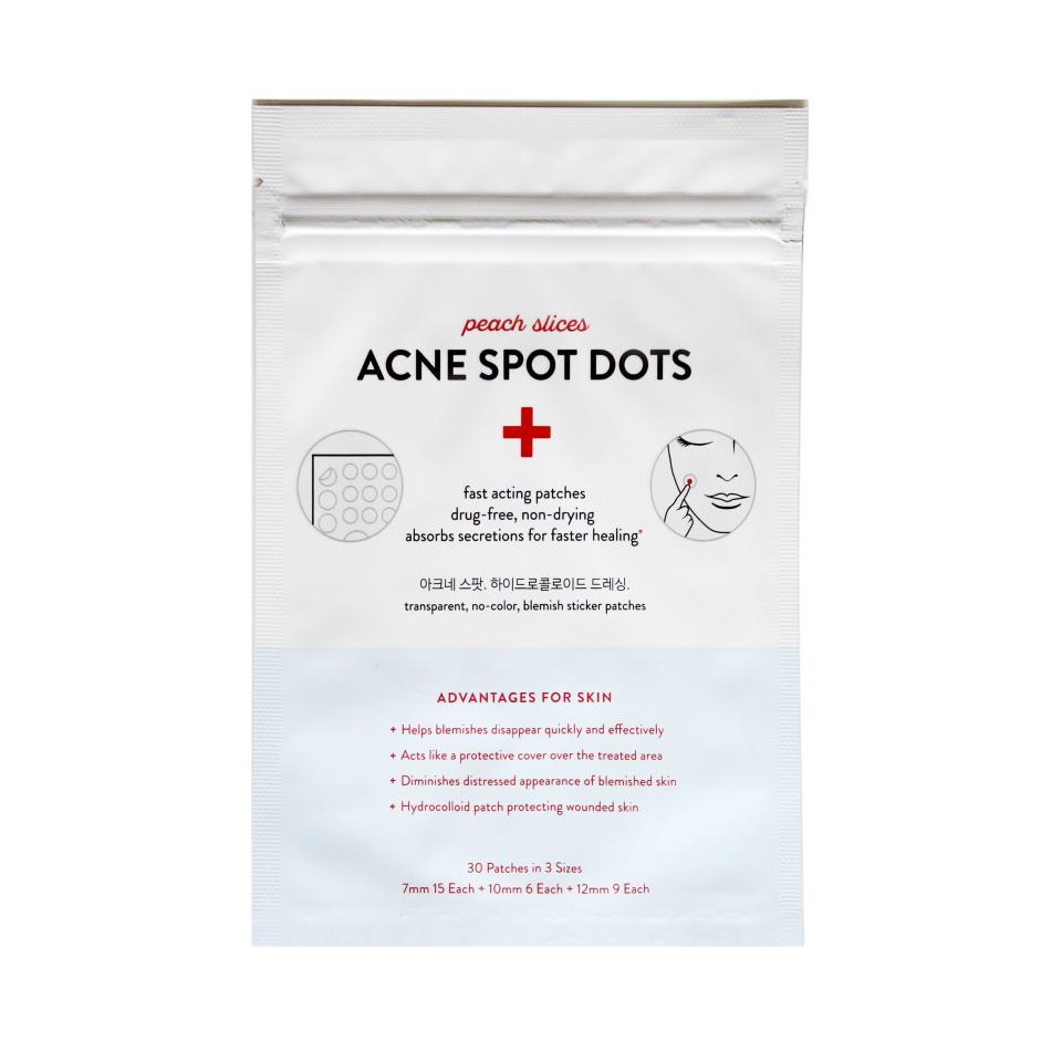 Peach Slices Acne Spot Dots $5