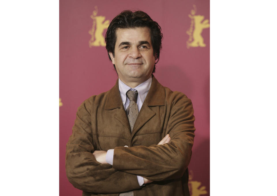 FILE - Iranian director Jafar Panahi appears at the 56th Berlin Film Festival 'Berlinale' in Berlin, Germany on Feb. 17, 2006. Panahi's latest film is "No Bears." (AP Photo/Jan Bauer, File)