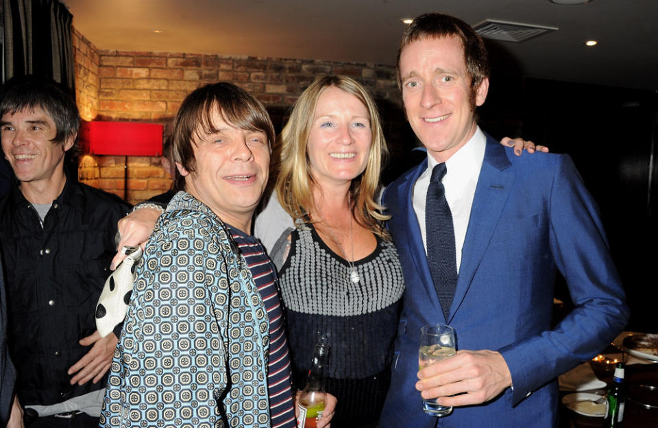 The Stone Roses bassist Mani’s wife has died aged 52 after a long cancer battle credit:Bang Showbiz