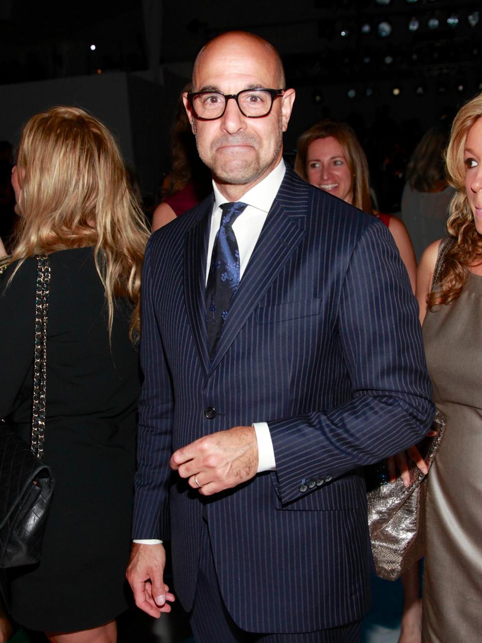 Actor Stanely Tucci attends the Nanette Lepore Spring 2013 Mercedes-Benz Fashion Week Show