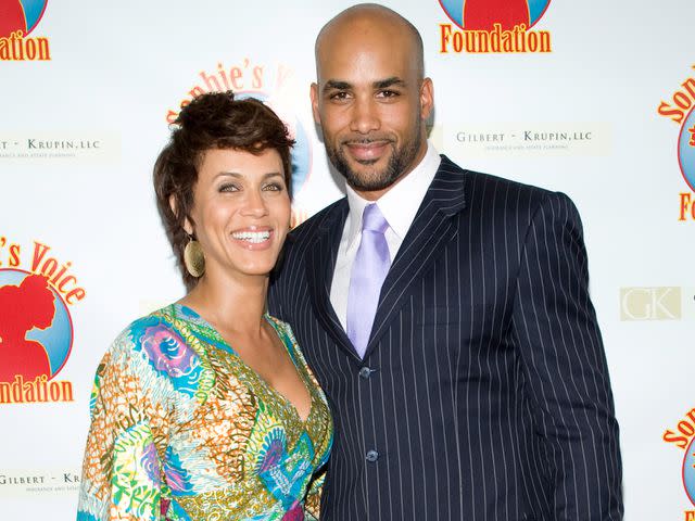 <p>Shawn Ehlers/Getty</p> Nicole Ari Parker and her husband Boris Kodjoe attend Cocktails with a Cause benefitting Sophie's Voice Foundation in September 2009 in New York City