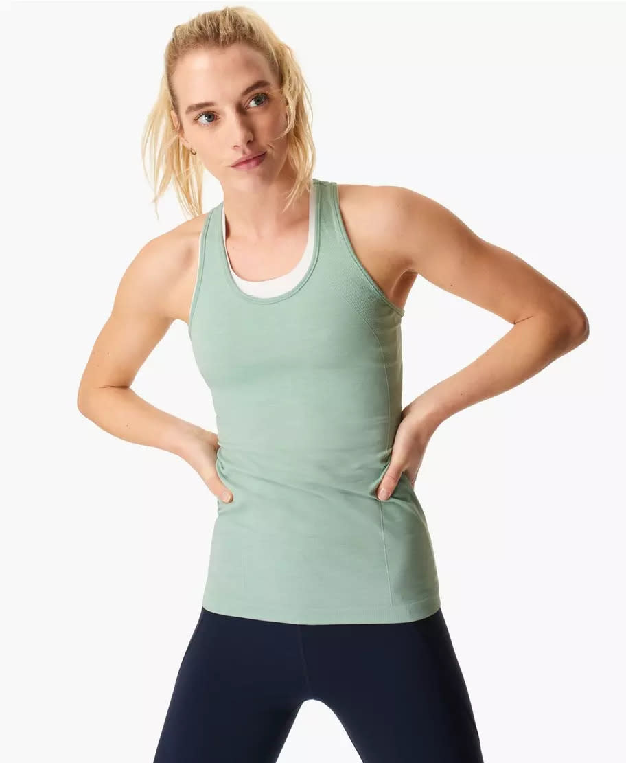 Athlete Seamless Workout Tank. Image via Sweaty Betty.