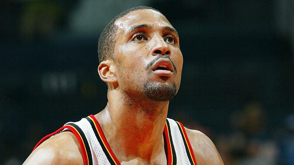 Shareef Abdur-Rahim has worked as the NBA’s vice president of basketball operations since August 2016. (AP)