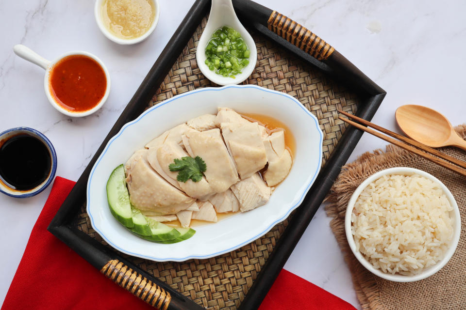 Hainanese Chicken Rice (Photo: Gettyimages)