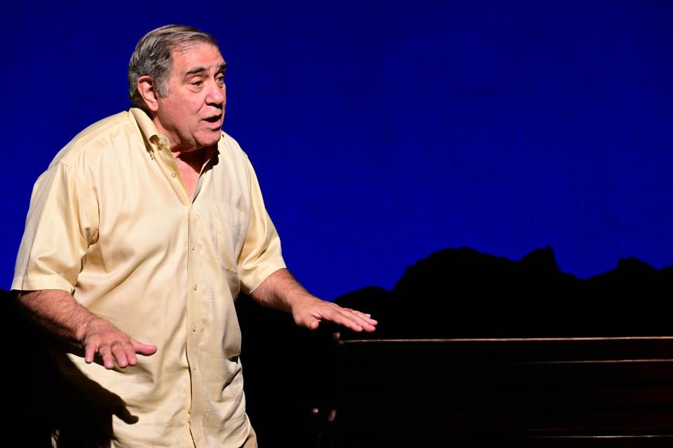 Dan Lauria in his  play Just Another Day at Shadowlands Stages in Ellenville.