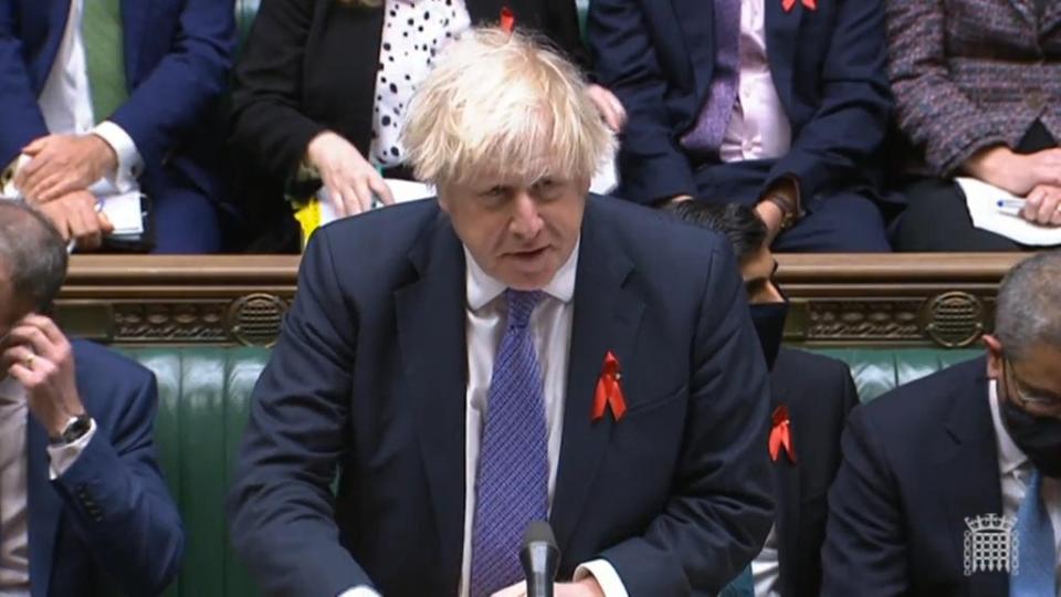 Boris Johnson was challenged about the reports at Prime Minister’s Questions (House of Commons/PA) (PA Wire)
