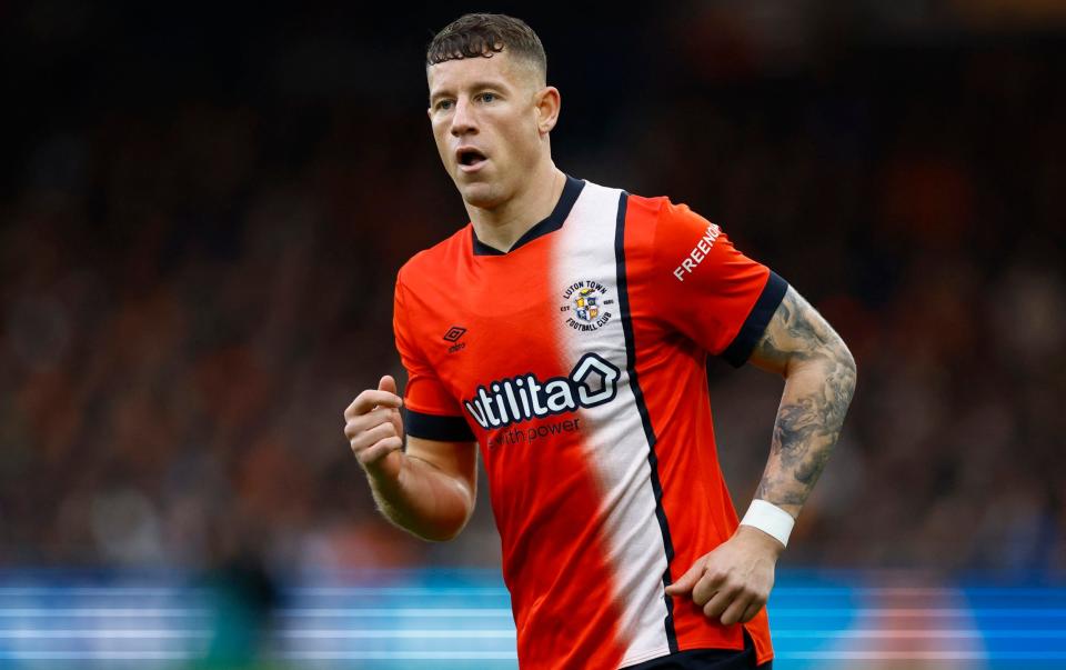 Ross Barkley in action for Luton