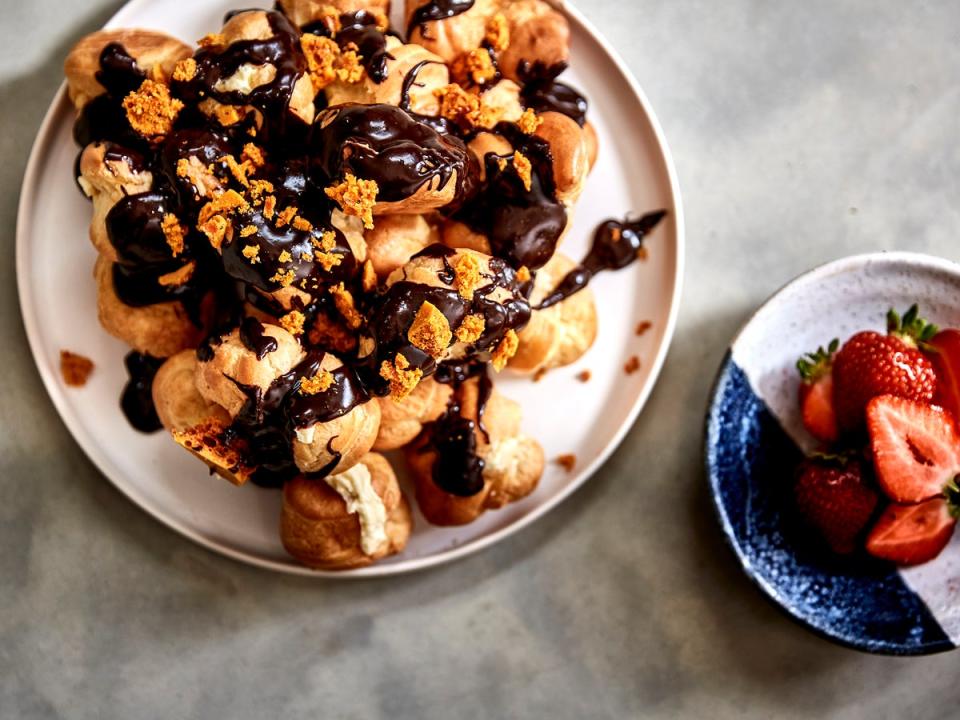 Profiteroles: this classic Seventies dessert is always a crowd-pleaser  (Charlie McKay)