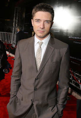 Topher Grace at the World Premiere in Tokyo of Columbia Pictures' Spider-Man 3