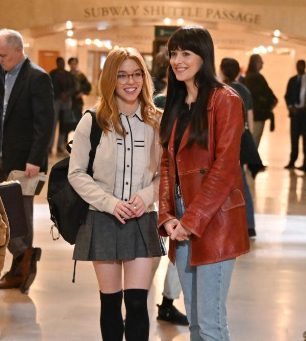 Sydney Sweeney y Dakota Johnson en Madame Web (Imagen: Getty)