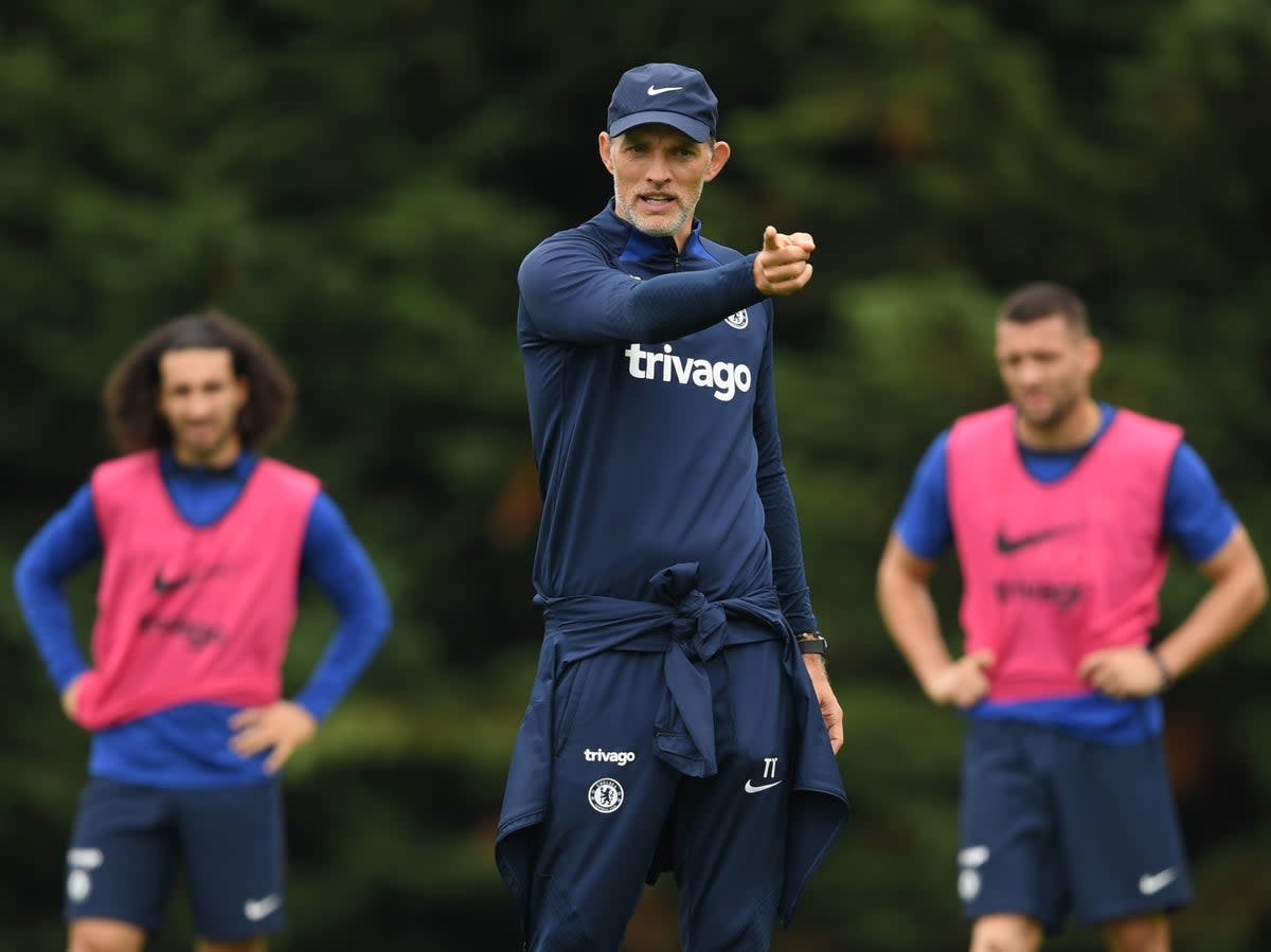 Tuchel leads Chelsea into the Champions League once again  (Chelsea FC via Getty Images)