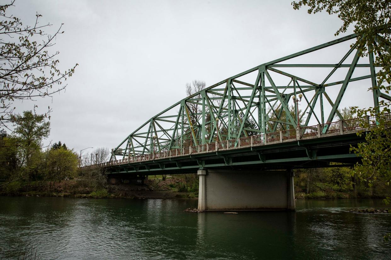 The Ferry Street Bridge in Eugene.