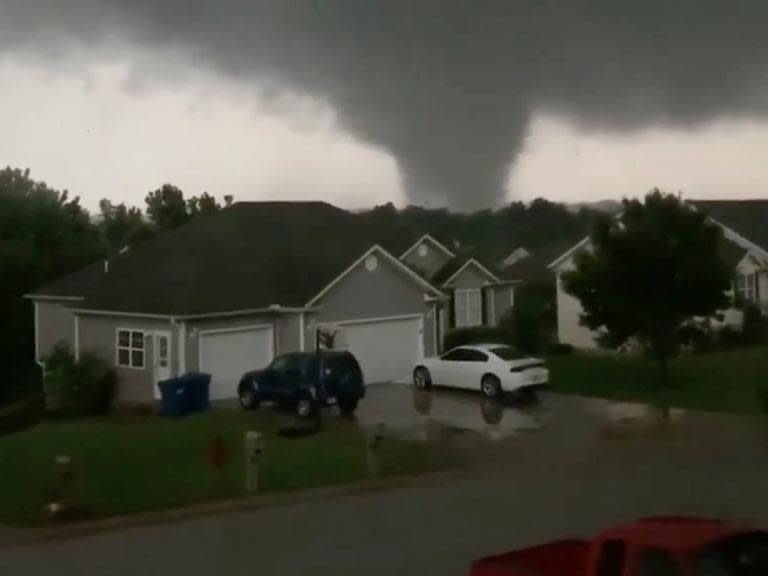 A storm system sweeping across Missouri has left at least three people dead, as a tornado ripped through the state capital Jefferson City late Wednesday night.The National Weather Service issued an emergency alert shortly before 11.45pm warning city residents a “violent tornado” was about to hit the city and advised they take “shelter now!”No fatalities have been reported in the capital, but Jefferson City Police Lieutenant David Williams said emergency services have received multiple calls of people being trapped in homes damaged after the twister struck. “It’s a chaotic situation right now,” Mr Williams said.Missouri Department of Public Safety said there was extensive damage to the city’s infrastructure – including downed power lines.Officials have asked the Federal Emergency Management Agency (FEMA) for assistance with the search and rescue efforts, according to NBC affiliate KOMU. “The best word to describe the damage is devastating,” said Jefferson City’s mayor Carrie Tergin.It follows three confirmed deaths in Barton County in south west Missouri on Wednesday after a suspected tornado hit the area. A separate twister caused widespread damage in the town of Carl Junction, four miles north of Joplin airport.Wednesday marked the third consecutive day of dangerous storms, torrential rains and tornado warnings across the Midwest, mostly in Missouri and Oklahoma.In eastern Oklahoma, two barges broke loose and floated swiftly down the swollen Arkansas River, spreading alarm downstream. Officials in Webbers Falls ordered a mandatory evacuation Wednesday afternoon.> In Jefferson City, the state capital, there is extensive damage along Ellis Boulevard near Highway 54. Power lines are down. Traffic is being diverted as @MSHPTrooperGHQ & local first responders go door-to-door. Consider all power lines live. > Stay out of areas with damage. MoWx pic.twitter.com/cPWQi1tzCJ> > — MO Public Safety (@MoPublicSafety) > > May 23, 2019A posting on the town’s official Facebook page sounded the alarm about the runaway barges: “Evacuate Webbers Falls immediately. The barges are loose and has the potential to hit the lock and dam 16. If the dam breaks, it will be catastrophic!! Leave now!!”Deaths from this week’s storms include a 74-year-old woman found early Wednesday morning in Iowa. Officials there say she was killed by a possible tornado that damaged a farmstead in Adair County.Another weather-related death may have occurred in Oklahoma, where the Highway Patrol said a woman appeared to have drowned while driving around a barricade near Perkins, about 45 miles northeast of Oklahoma City. The unidentified woman’s body was sent to the state medical examiner’s office to confirm the cause of death.Additional reporting by agencies