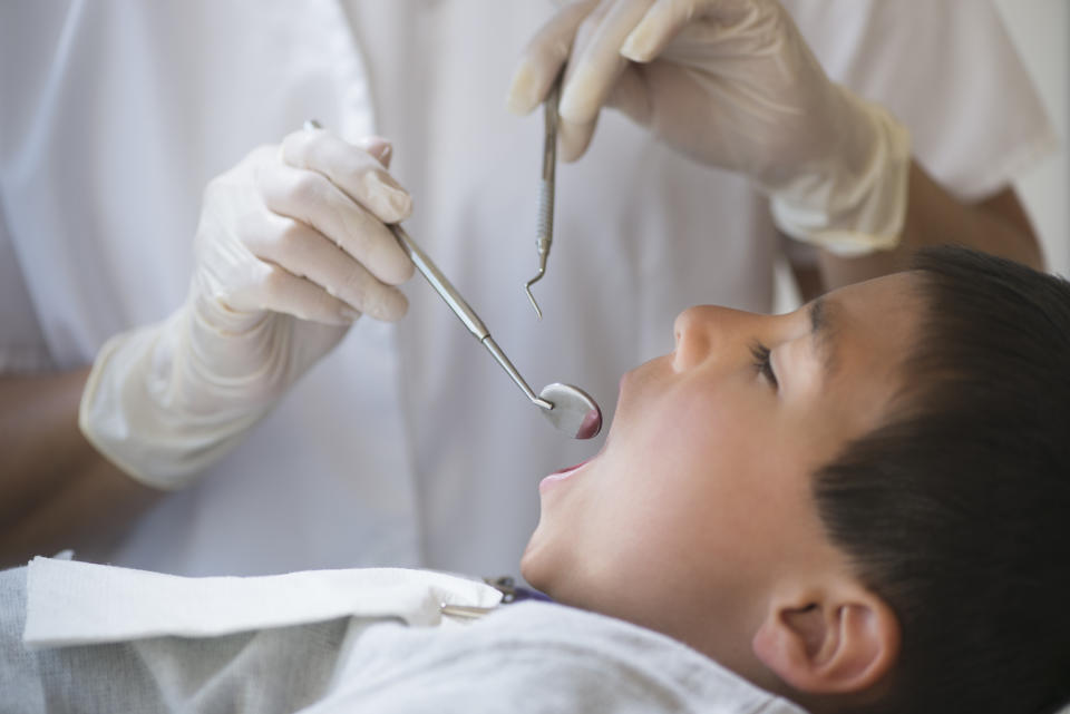 <em>There were more than 45,000 hospital operations to remove teeth from teenagers and children last year – equating to 180 each working day (Picture: Getty)</em>