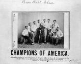 <p><strong>June 14, 1870</strong>: The Brooklyn Atlantics pull off the impossible when the team roars back against the Cincinnati Red Stockings in extra innings. When the Reds score two runs in the top of the 11th inning, it appears victory is theirs. But Brooklyn scores three in the bottom frame thanks to a disputed play in which a ball that's hit to right field rolls into the roped-in crowd. Fans may or may not interfere with Reds right fielder Cal McVey while Brooklyn scores the winning run, ending an epic, 84-game winning streak and cementing the Atlantics as the National League's new behemoth. "It is the greatest game ever played,” says Thorn, "because up until that point, the Reds hadn't been defeated in more than two years."<br> </p>