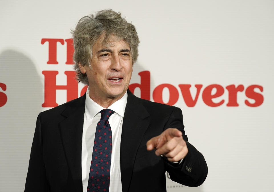 Alexander Payne, the director of "The Holdovers," poses at a Los Angeles screening of the film, Monday, Oct. 23, 2023, at the Academy Museum of Motion Pictures. (AP Photo/Chris Pizzello)