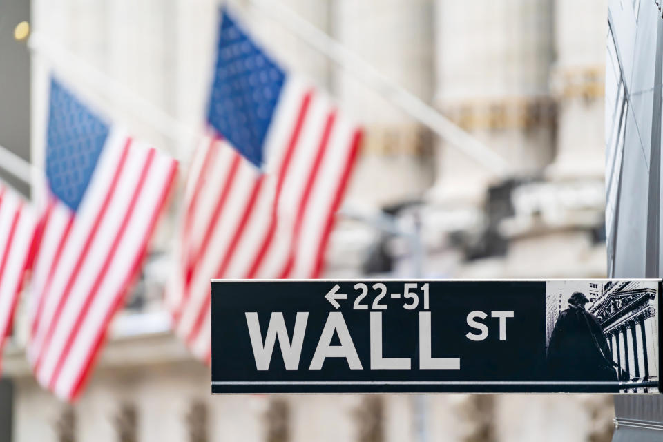 US stocks were trading higher on Wednesday afternoon ahead of the US Federal Reserve's announcement on interest rates. Photo: Getty.