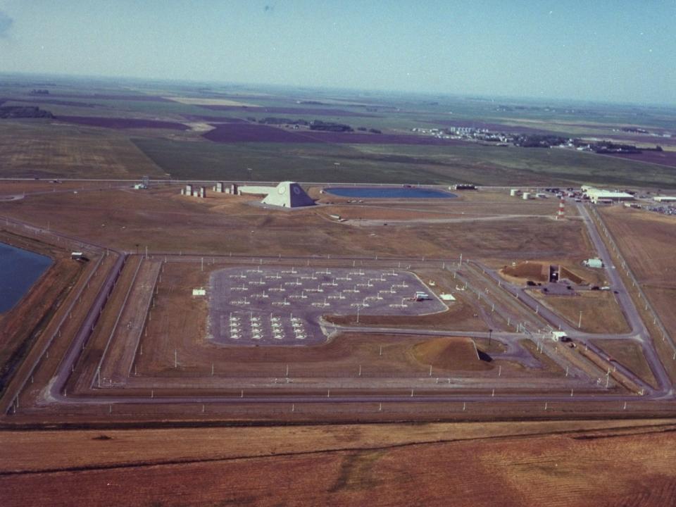 An aerial view of the Safeguard Complex