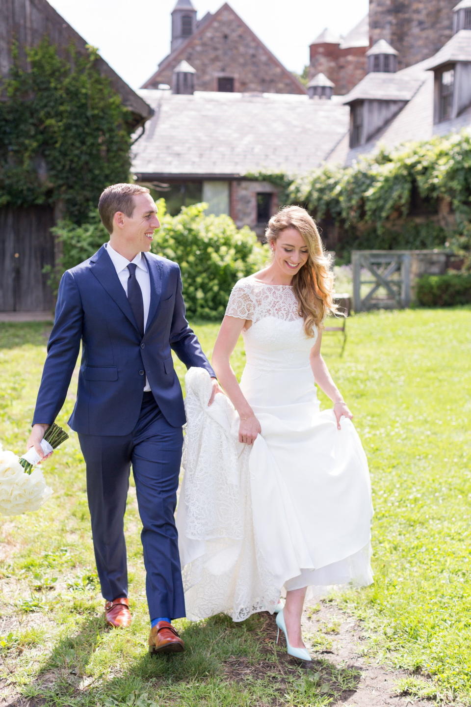 "Ted Holzman and Jessica Engel married at&nbsp;Blue Hill at Stone Barns."<i> -- Courtney B.&nbsp;</i>