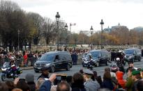 National ceremony in Paris to pay respect to the thirteen French soldiers killed in Mali