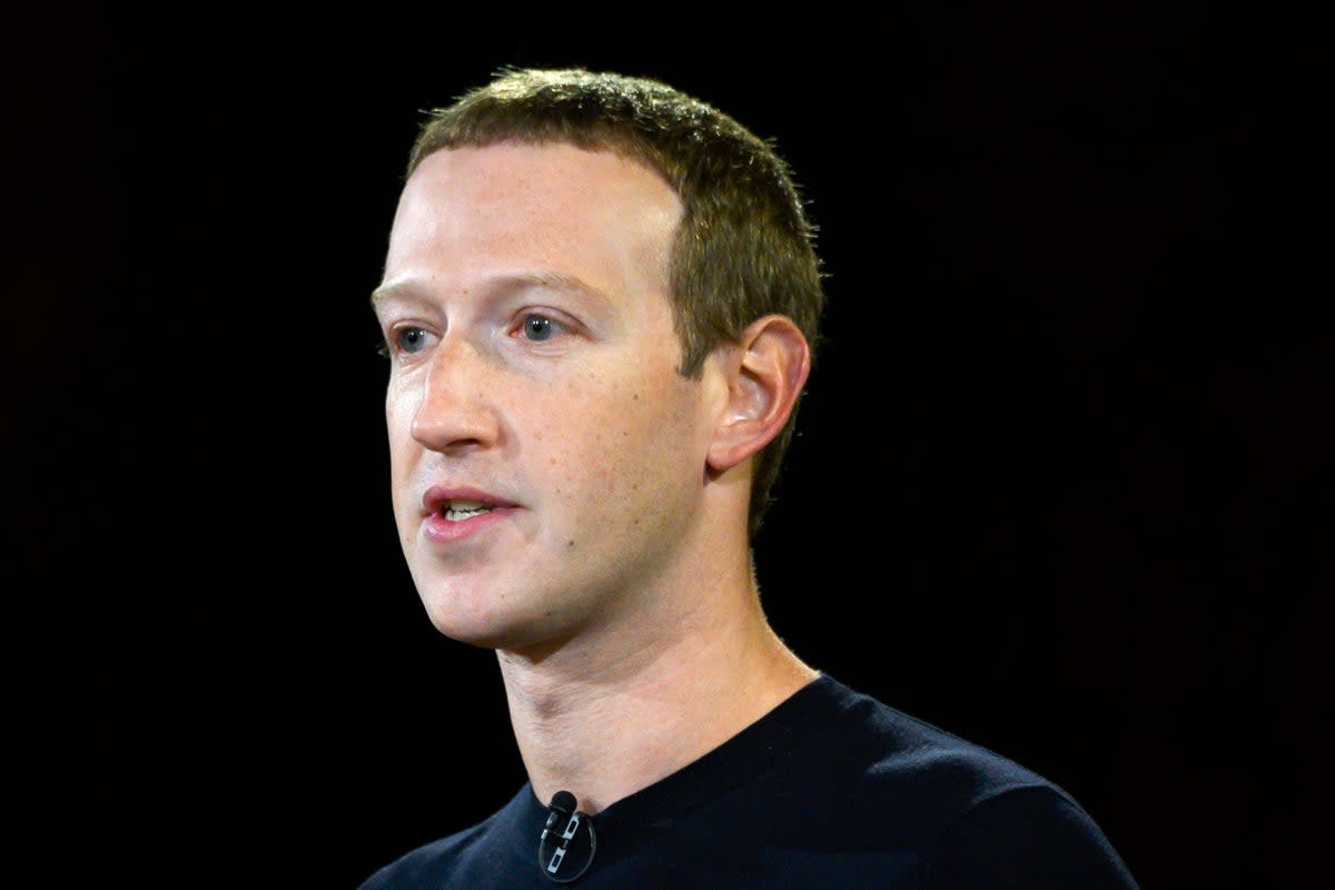 Meta CEO Mark Zuckerberg  (AFP via Getty Images)