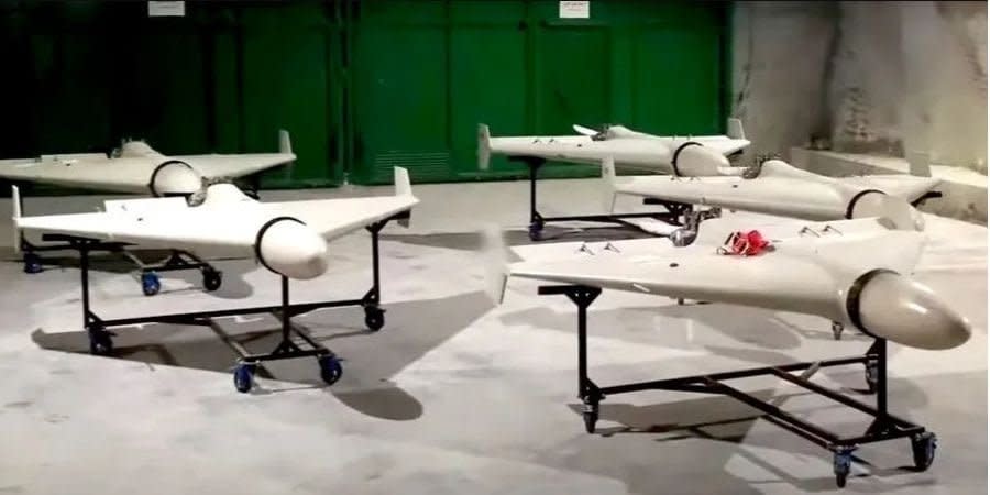 Russia uses Iranian drones to attack the civilian infrastructure of Ukraine