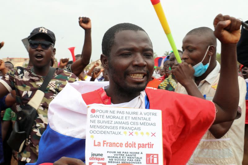 FILE PHOTO: National talks to adopt a transitional charter and designate an interim president in Ouagadougou