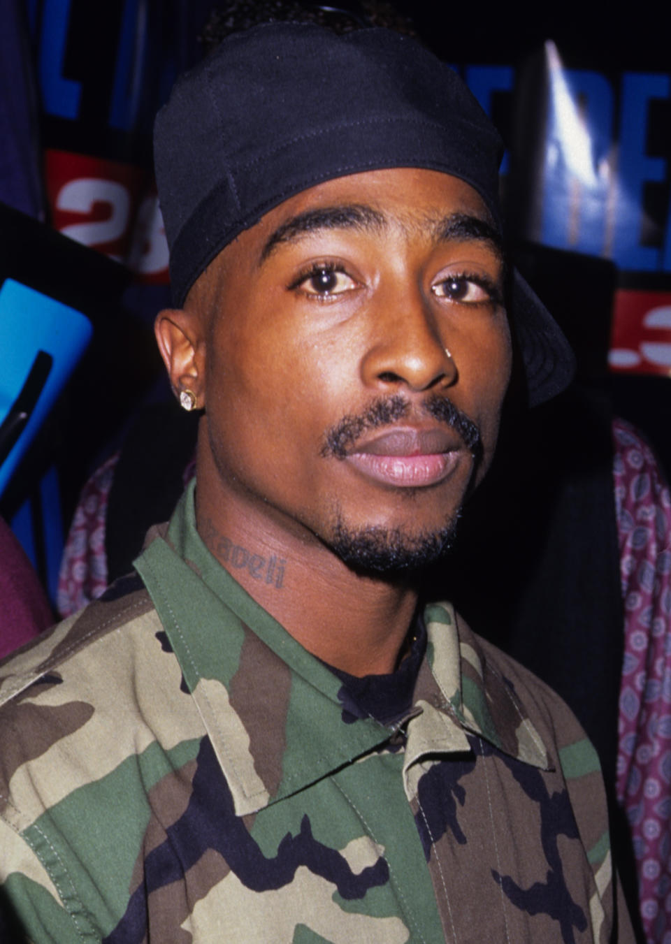 2Pac Wearing Army Fatigues