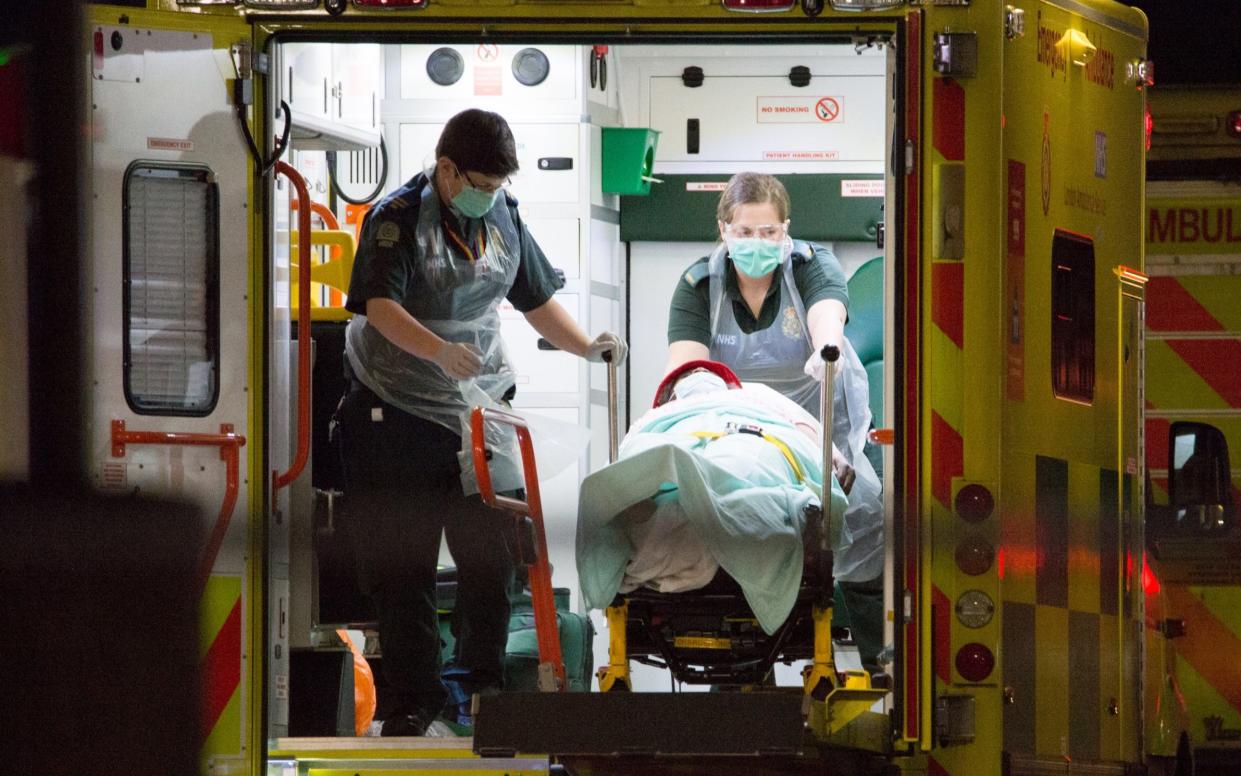 The figures suggest that hundreds of people who would normally have been taken to hospital for treatment had died at home instead - Ollie Millington/Getty Images Europe