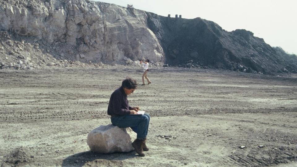 90年代在台做地質研究的安朔葉。（圖／公視提供）