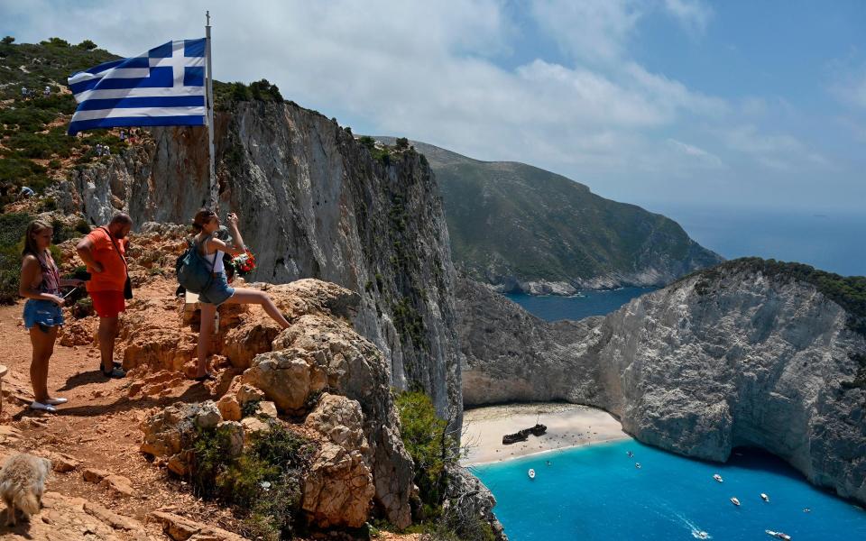 zakynthos navagio shipwreck - Getty