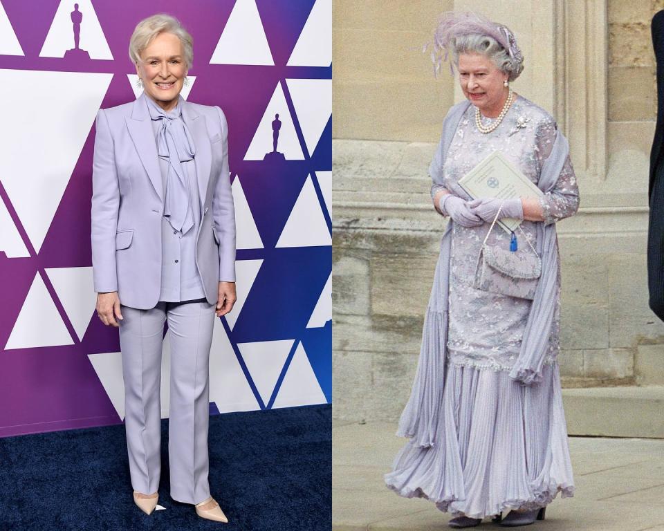 3) Glenn Close vs. the Queen