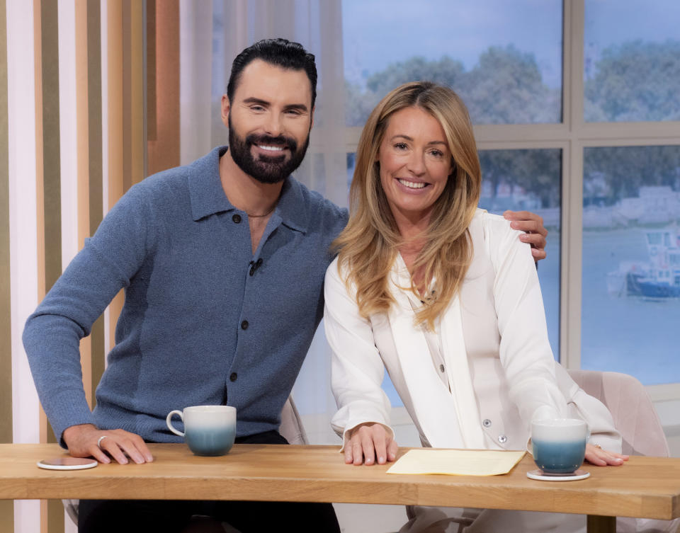 Cat Deeley and Rylan on This Morning (Shutterstock/ITV)