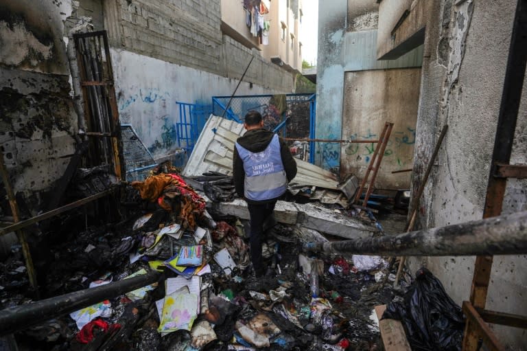 UNRWA coordinates nearly all aid to Gaza (-)