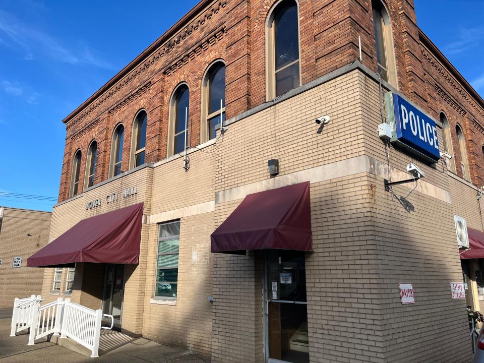 Dover officials plan on moving the mayor's office out of the current city hall at 110 E. Third into the First Federal Community Bank building at 321 N. Wooster Ave., and devote all space in city hall for use by the police department.