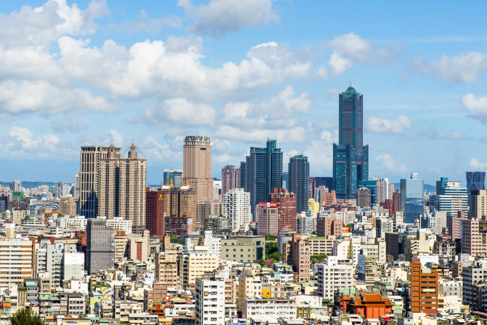 view of the city in Taiwan - Kaohsiung