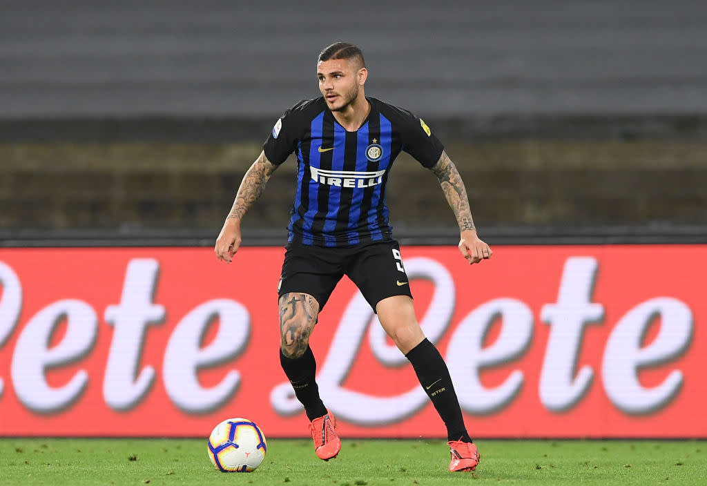 Mauro Icardi, otra vez afuera de la convocatoria de la selección argentina. (Photo by Francesco Pecoraro/Getty Images)