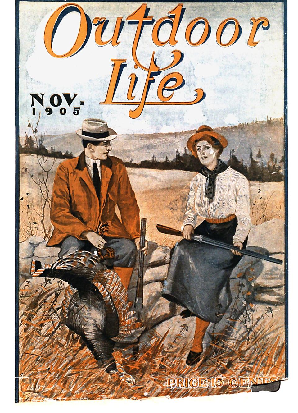 November 1905: An early turkey hunt.