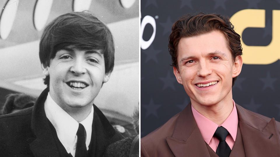 Tom Holland as Paul McCartney