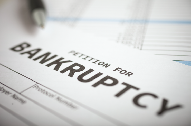 Filing bankruptcy with a court is the first step.