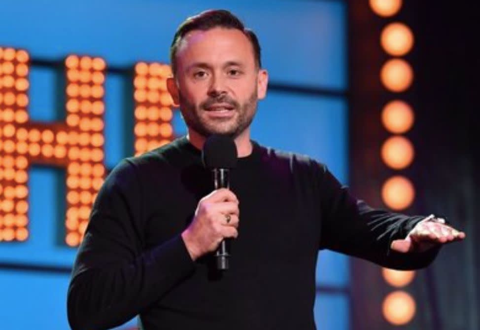 Geoff Norcott has appeared on several BBC panel show's including 'Live At The Apollo' (BBC)
