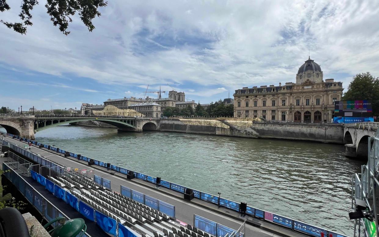 The protected security zone will host 100,000 paid seats for the opening ceremony