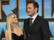 Manch eine Promi-Trennung kommt aus heiterem Himmel, wie beispielweise das Liebes-Aus von Anna Faris und Chris Pratt zeigt. Nach acht Jahren Ehe geht das Paar getrennte Wege, schreibt der 38-jährige Pratt auf Facebook. "Wir haben uns lange Zeit sehr bemüht und sind wirklich enttäuscht", heißt es in dem Statement. Für ihren vierjährigen Sohn Jack wollen sie weiterhin gemeinsam sorgen. (Bild-Copyright: Vianney Le Caer/Invision/AP Photo)