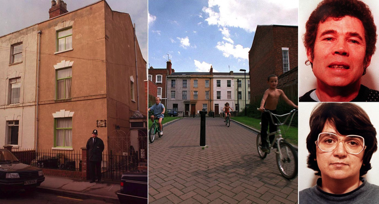 25 Cromwell Street is now an alleyway after it was torn down following the crimes of Fred and Rose West