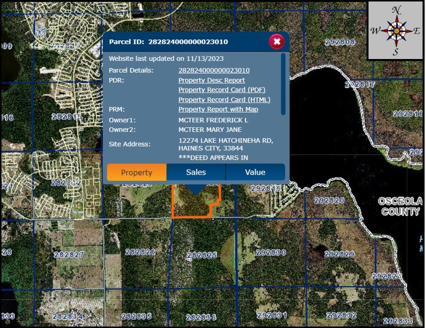 The Polk County School Board heard about the Mcteer property site for a possible high school in the county's fast growing northeast region.