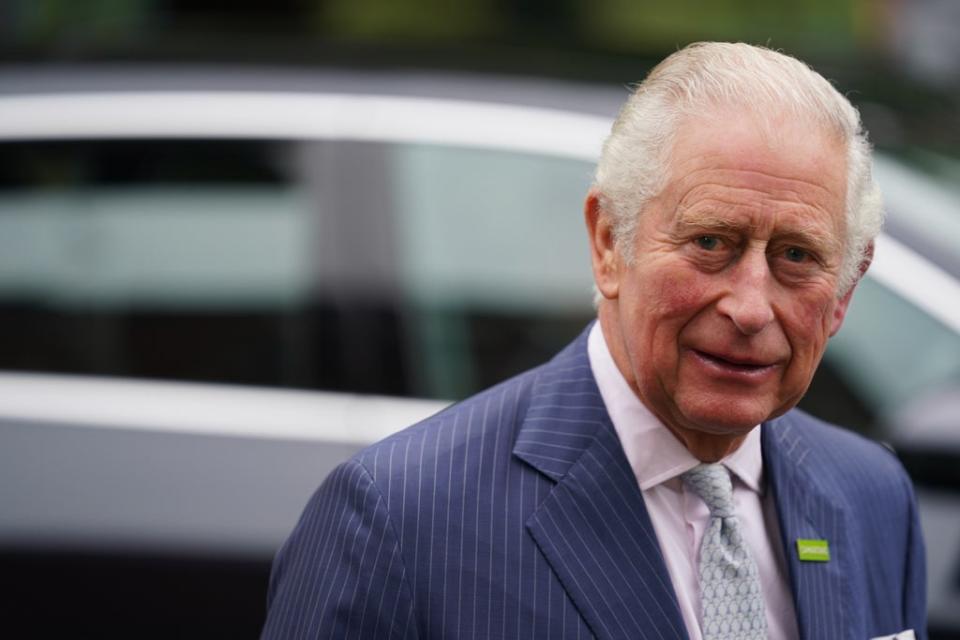 The Prince of Wales has spoken of the importance of the Honresfield Library (Jacob King/PA) (PA Wire)