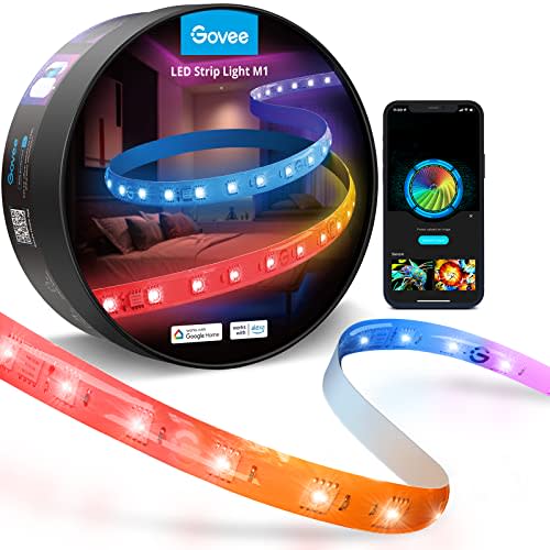 Tiras de luces LED RGBIC Govee. (Foto: Amazon)